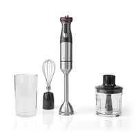 Botmixer | 800 W | Sebesség beállítások: Állítható Sebesség Szabályzó | Favágó | Aluminium / Fekete