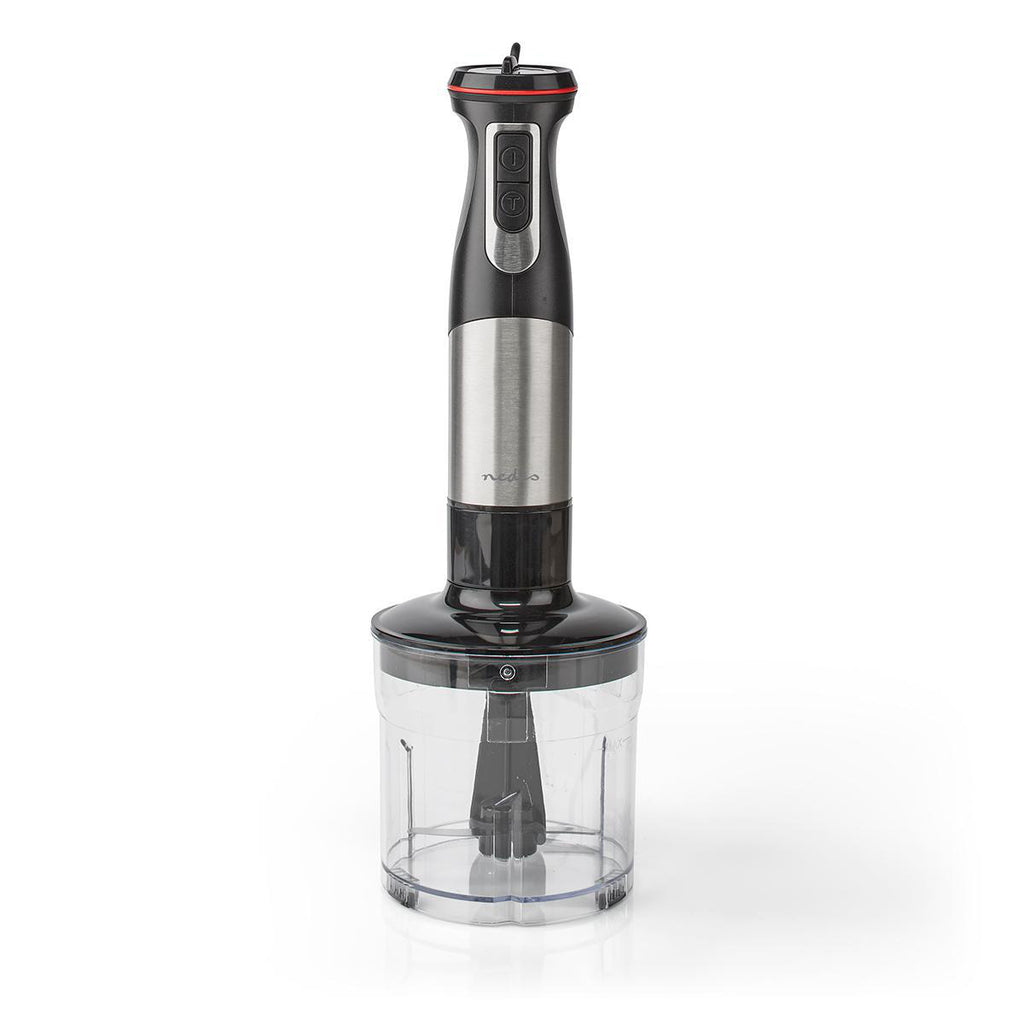 Botmixer | 800 W | Sebesség beállítások: Állítható Sebesség Szabályzó | Favágó | Aluminium / Fekete