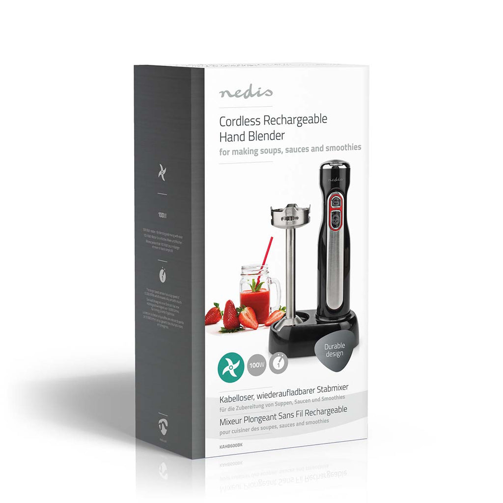 Botmixer | 100 W | Sebesség beállítások: 1 Sebességes | Ezüst / Fekete