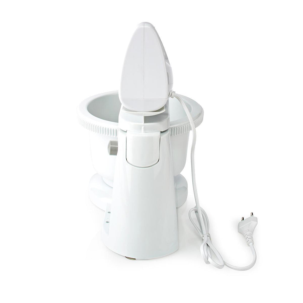 Kézi mixer | 200 W | 5 Sebesség Beállítás | Turbó funkció | Forgó Tál / 2 Habverő / 2 Tészta Tartó | Fehér / Szürke