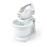 Kézi mixer | 200 W | 5 Sebesség Beállítás | Turbó funkció | Forgó Tál / 2 Habverő / 2 Tészta Tartó | Fehér / Szürke