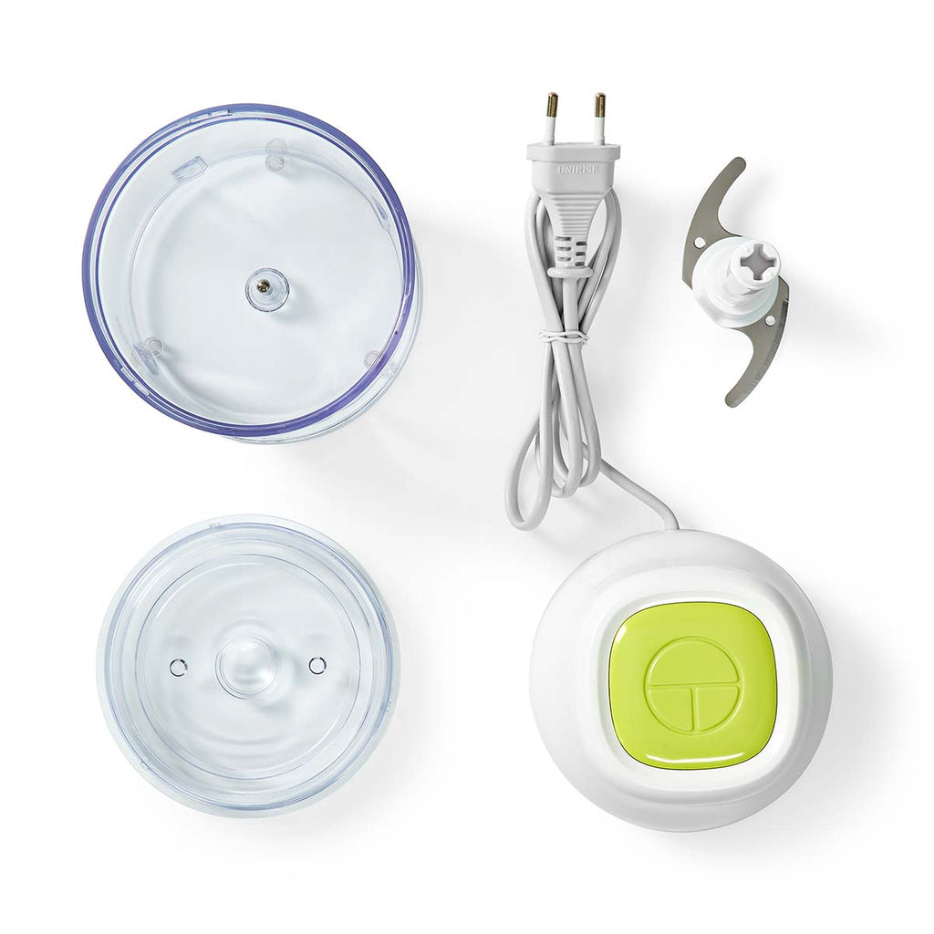 Élelmiszer Aprító | 200 W | 0.5 l | Műanyag | 1 Sebességes | Fehér