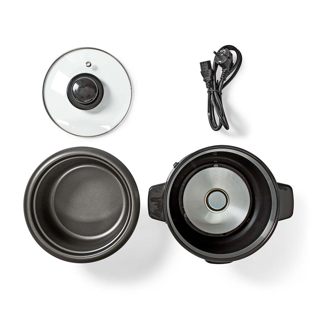 Rizsfőző | 1 l | 400 W | Tapadásmentes bevonat | Kivehető tál | Automatikus kikapcsolás