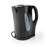 Elektromos vízforraló | 1.7 l | Műanyag | Fekete | Üresen forralás elleni védelem