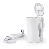 Elektromos vízforraló | 1.7 l | Műanyag | Fehér | Üresen forralás elleni védelem