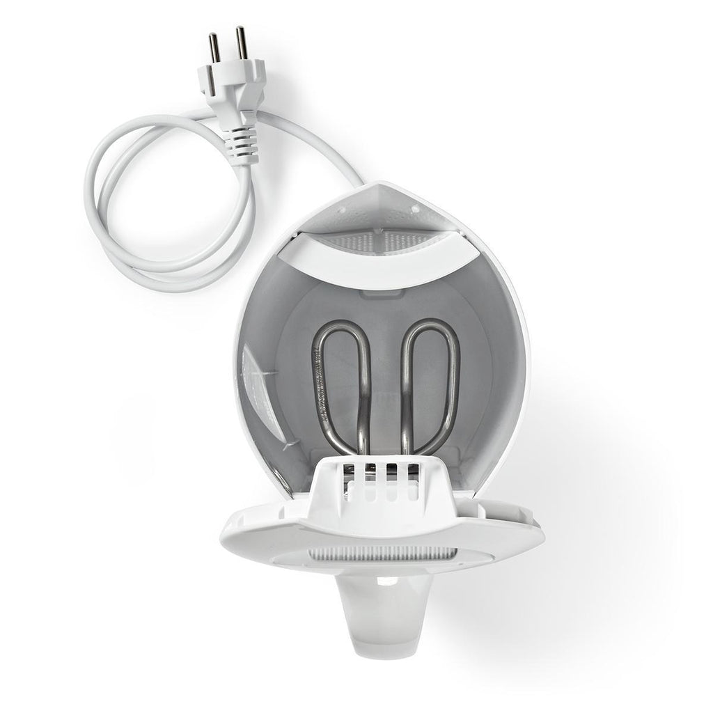 Elektromos vízforraló | 1.7 l | Műanyag | Fehér | Üresen forralás elleni védelem