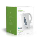 Elektromos vízforraló | 1.7 l | Műanyag | Fehér | Üresen forralás elleni védelem