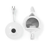 Elektromos vízforraló | 1.7 l | Műanyag | Fehér | 360 fokban elfogatható | Rejtett fűtőszál | Strix® vezérlő | Üresen forralás elleni védelem