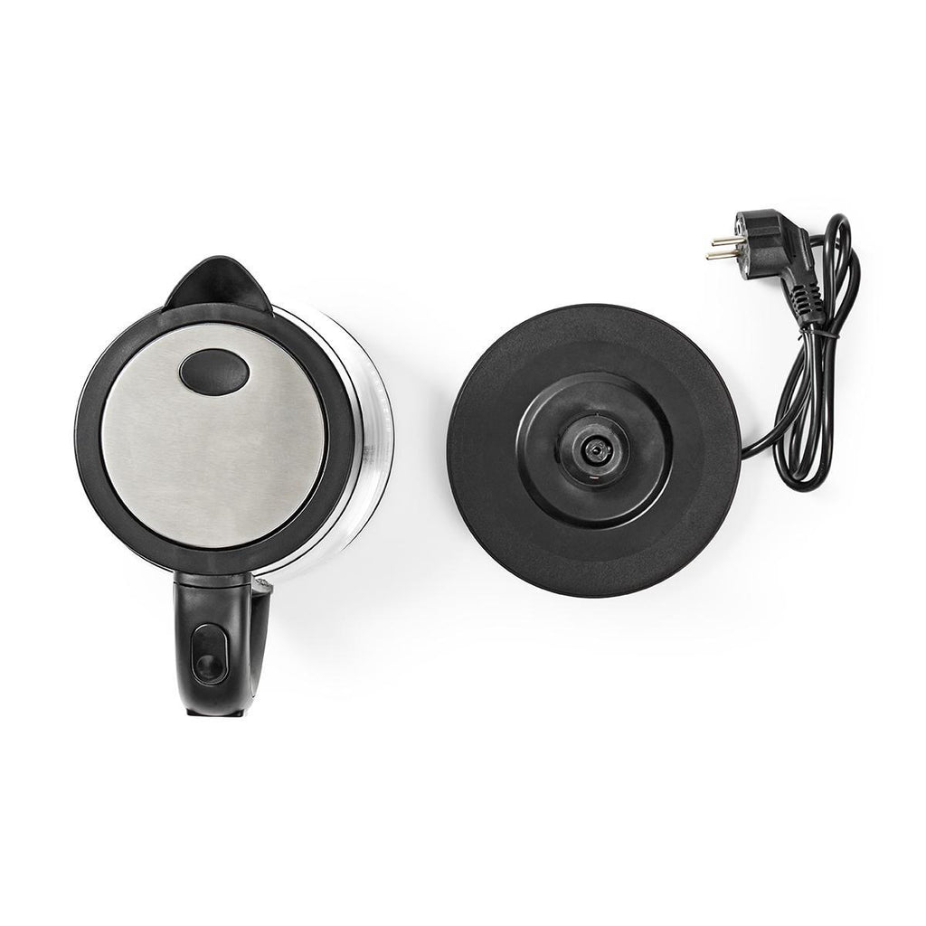 Elektromos vízforraló | 1.7 l | Üveg | Átlátszó | 60,70,80,90,100 °C | Hőmérséklet jelző | 360 fokban elfogatható | Rejtett fűtőszál | Strix® vezérlő | Üresen forralás elleni védelem