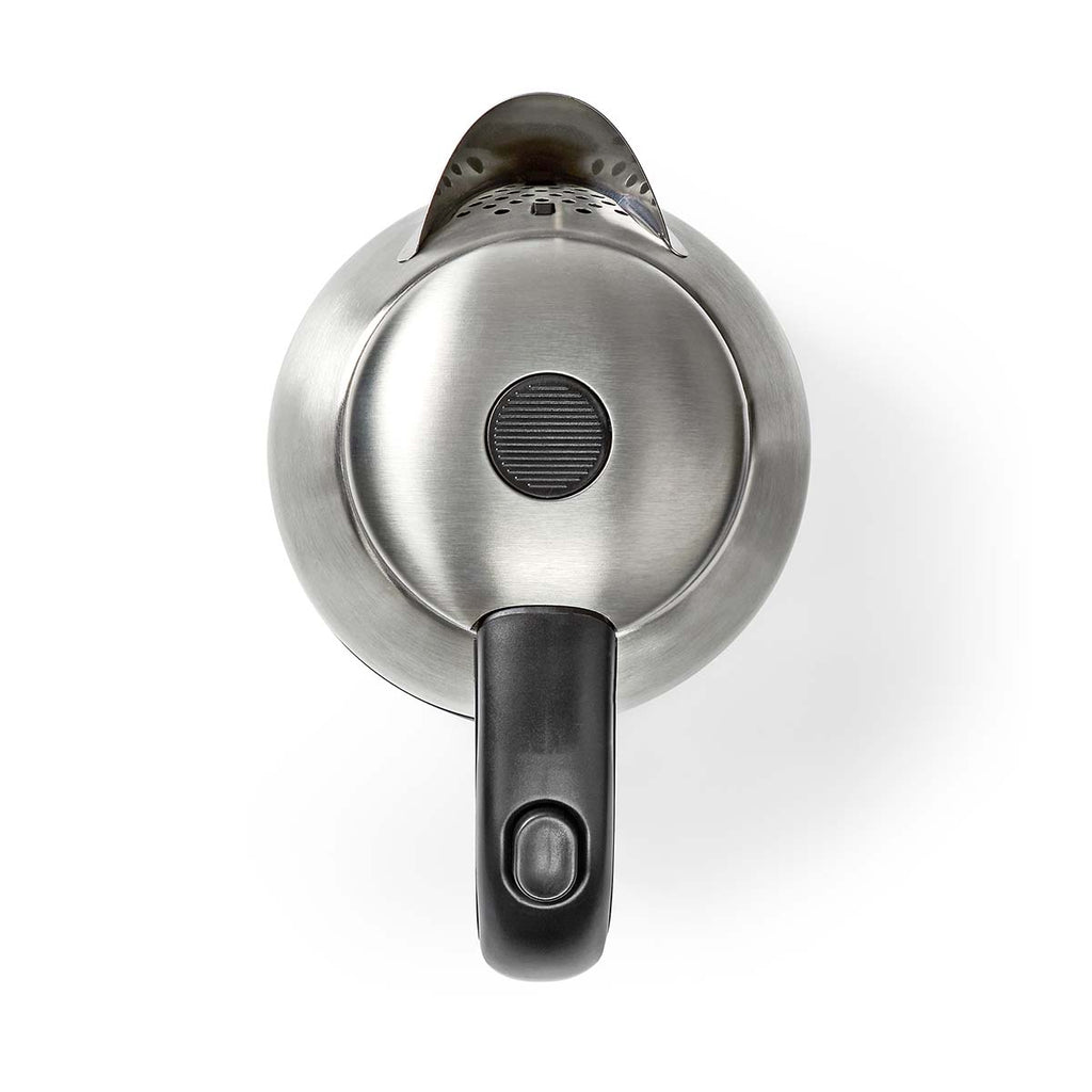 Elektromos vízforraló | 1.7 l | Rozsdamentes Acél | Ezüst / Fekete | 360 fokban elfogatható | Rejtett fűtőszál | Strix® vezérlő | Üresen forralás elleni védelem