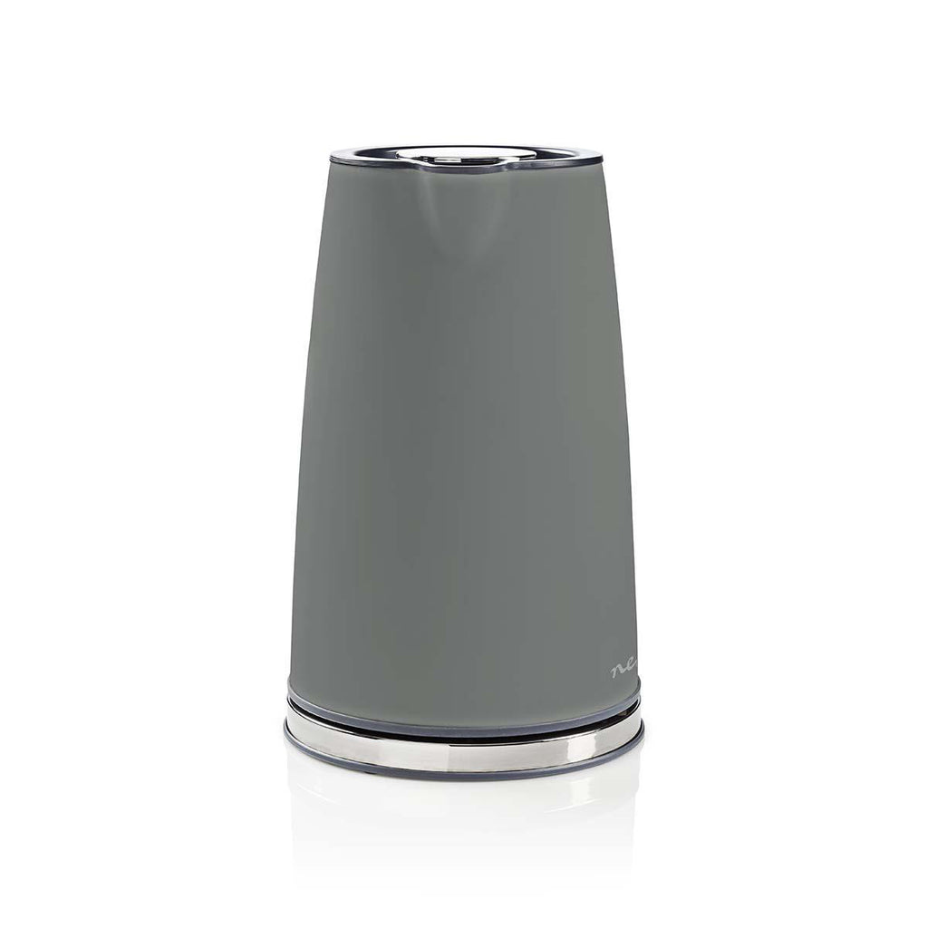 Elektromos vízforraló | 1.7 l | Puha Borítás | Szürke | 360 fokban elfogatható | Rejtett fűtőszál | Strix® vezérlő | Üresen forralás elleni védelem