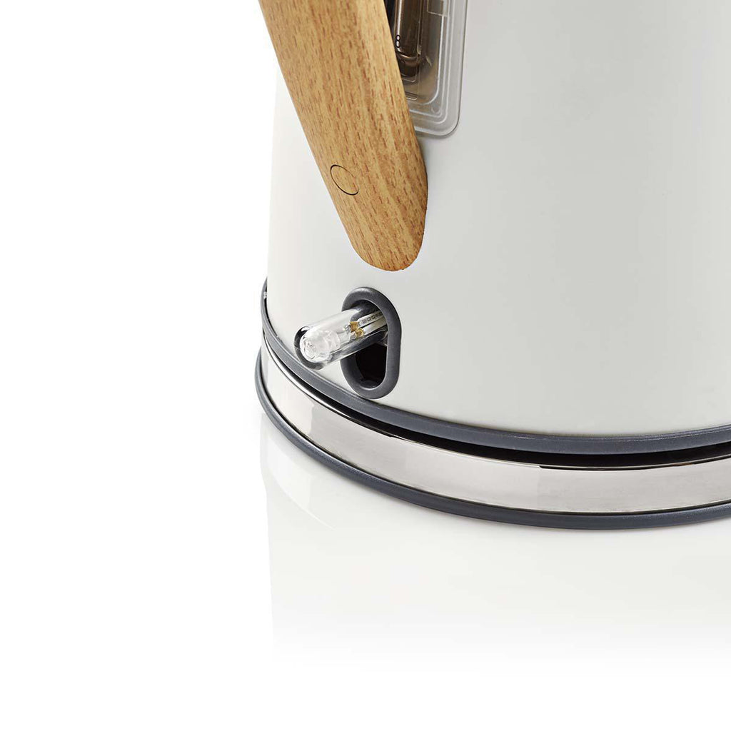 Elektromos vízforraló | 1.7 l | Puha Borítás | Fehér | 360 fokban elfogatható | Rejtett fűtőszál | Strix® vezérlő | Üresen forralás elleni védelem