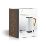 Elektromos vízforraló | 1.7 l | Puha Borítás | Fehér | 360 fokban elfogatható | Rejtett fűtőszál | Strix® vezérlő | Üresen forralás elleni védelem