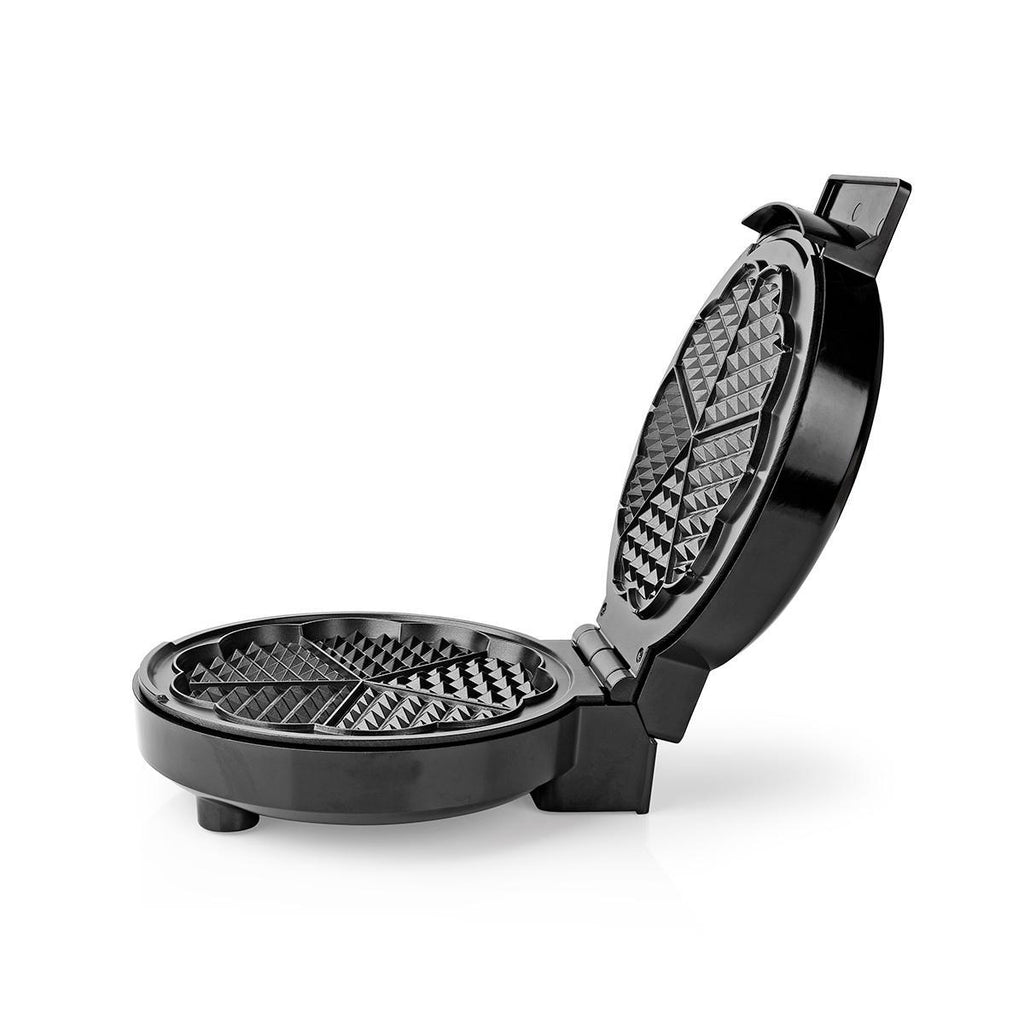 Gofrisütő lap | 19 cm | 1000 W | Fekete