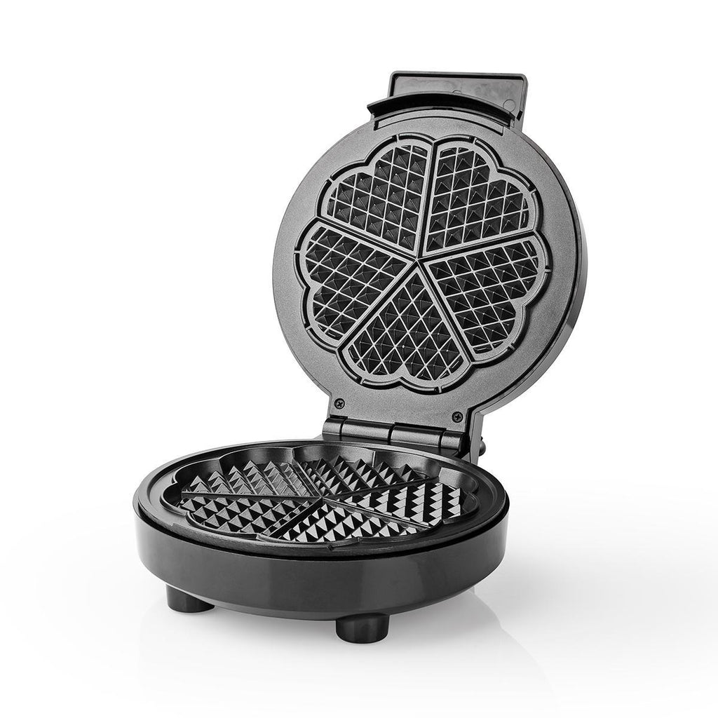 Gofrisütő lap | 19 cm | 1000 W | Fekete