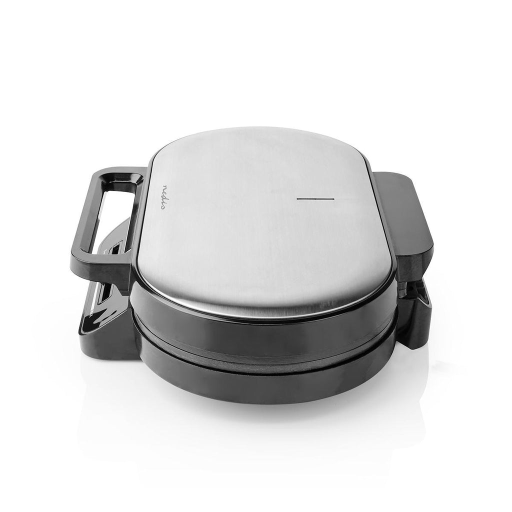 Gofrisütő | 2 x 5 Heart shaped waffles | 12 cm | 1200 W | Fém / Műanyag