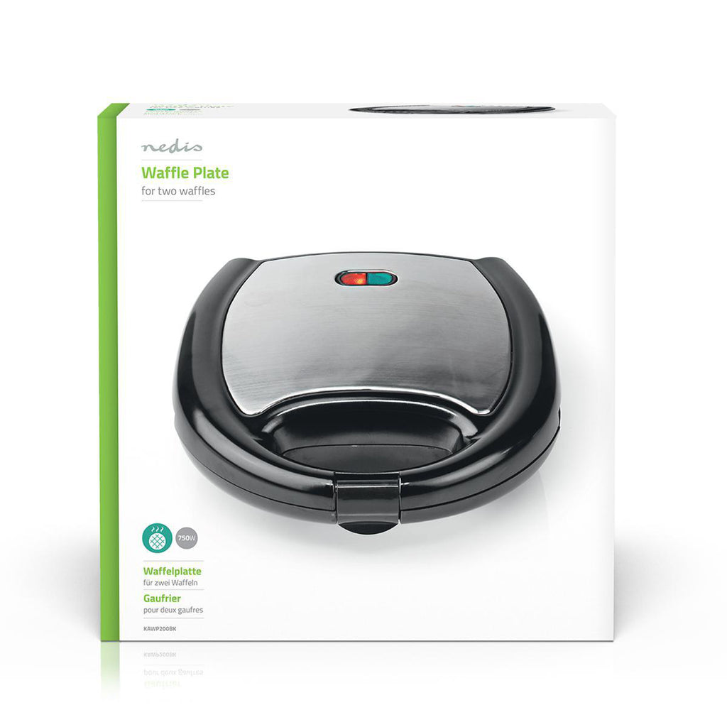 Gofrisütő Lap | 750 W | Fekete