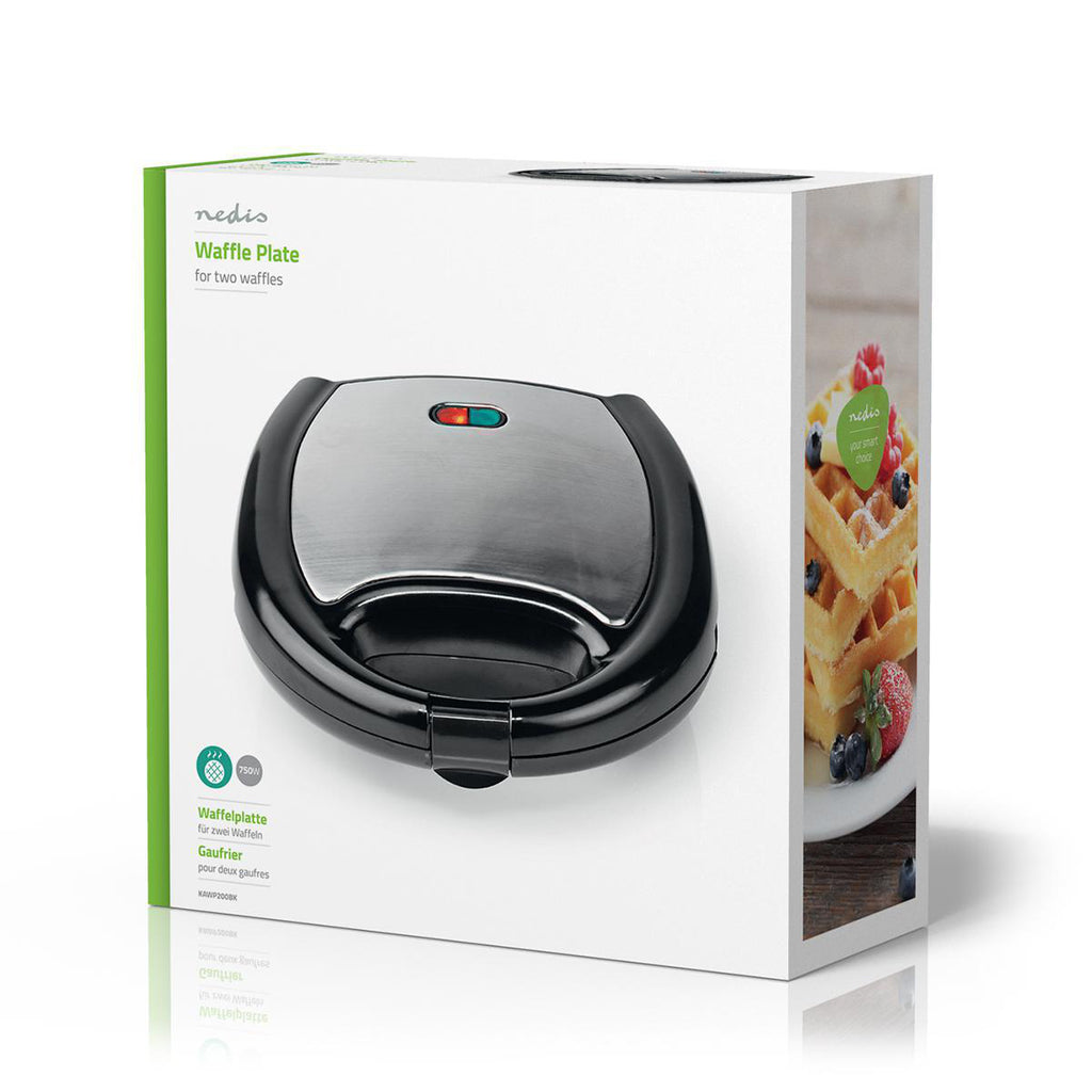 Gofrisütő Lap | 750 W | Fekete