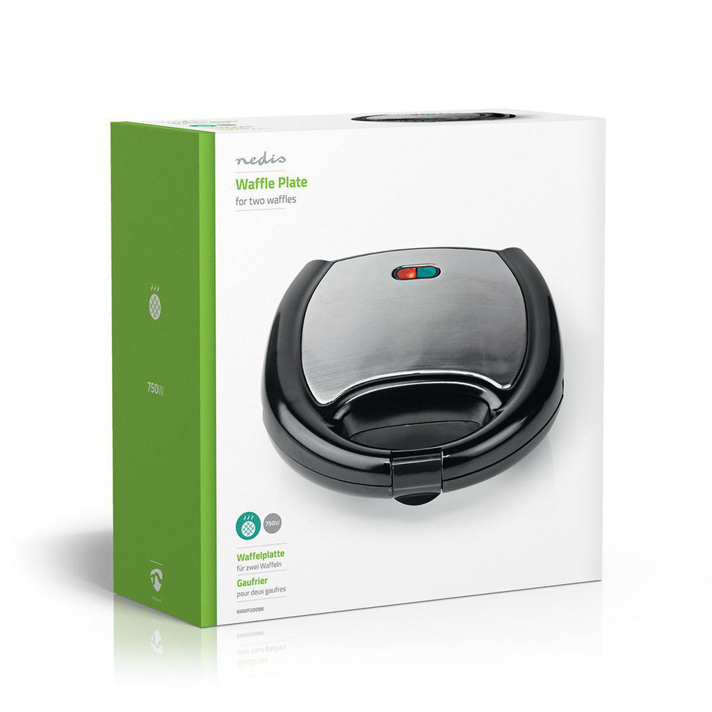 Gofrisütő Lap | 750 W | Fekete