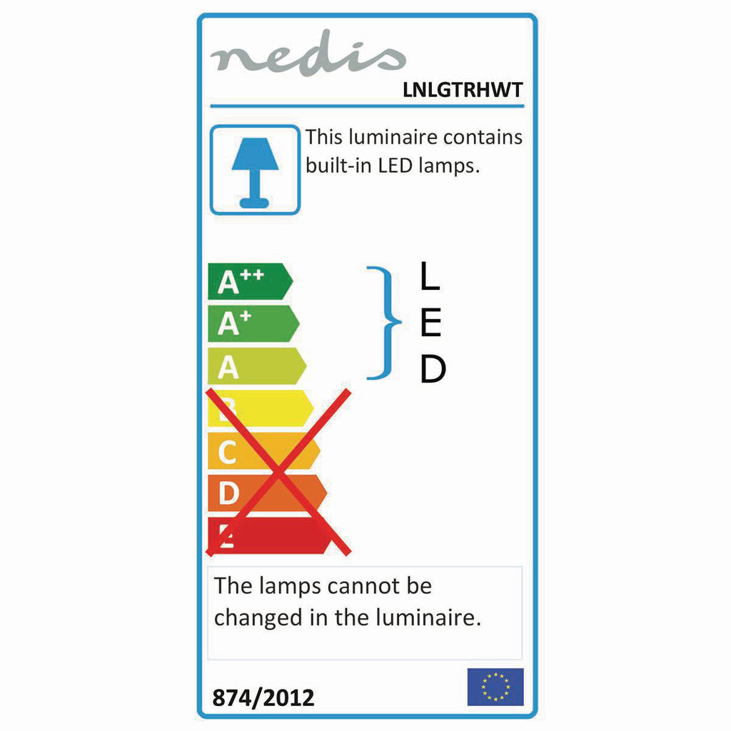 Tájékozódás LED fény és zseblámpa | Hálózati Áramellátás | 220 - 240 V AC 50 Hz | 1.3 W | Újratölthető | Világítás hatóköre: 3 m | Sugárzási szög: 71 ° | LED-es Zseblámpa