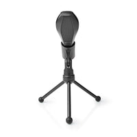Vezetékes Mikrofon | Dupla Kondenzátor | Háromlábú Állvánnyal | USB