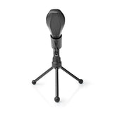 Vezetékes Mikrofon | Dupla Kondenzátor | Háromlábú Állvánnyal | USB