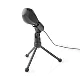 Vezetékes Mikrofon | Dupla Kondenzátor | Háromlábú Állvánnyal | USB