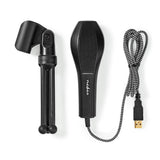 Vezetékes Mikrofon | Dupla Kondenzátor | Háromlábú Állvánnyal | USB