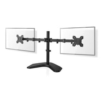 Asztali Monitor Tartó | 2 Képernyő(k) | 15 - 32 " | 75x75 / 100x100 | Dönthető Forgatható-0