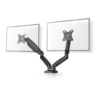 Asztali Monitor Tartó | Gázrugó | 2 Képernyő(k) | 15 - 32 " | 75x75 / 100x100 | Dönthető Forgatható-0