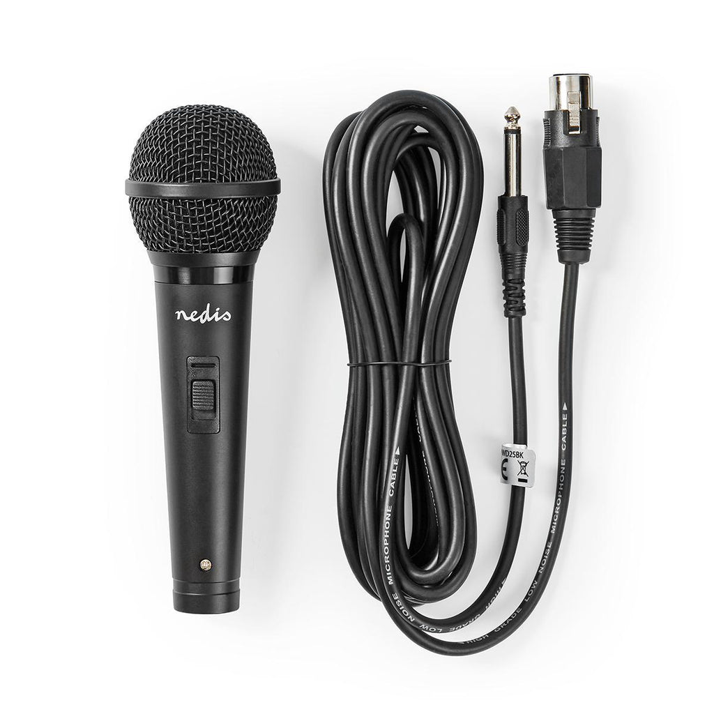 Vezetékes Mikrofon | -72 dB +/-3 dB Érzékenység | 85 Hz - 11 kHz | 5,0 m