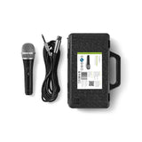 Vezetékes Mikrofon | -72 dB +/-3 dB Érzékenység | 50 Hz - 14 kHz | 5,0 m | Utazótok