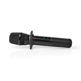 Vezeték nélküli mikrofon szett | 1 Mikrofon | Kardioid | 70 Hz - 13 kHz | 1000 Ohm | -95 dB | Hangerő szabályozás | Fekete