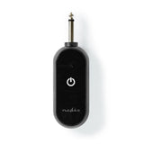 Vezeték nélküli mikrofon szett | 1 Mikrofon | Kardioid | 70 Hz - 13 kHz | 1000 Ohm | -95 dB | Hangerő szabályozás | Fekete