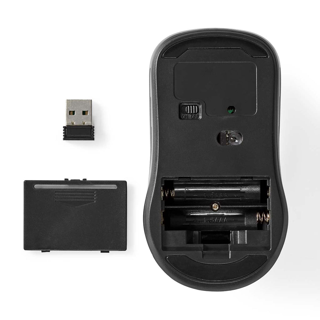 Egér | Vezeték Nélküli | 800 / 1200 / 1600 dpi | Állítható DPI | Gombok száma: 4 | Mindkét Kezes-7