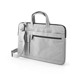 Notebooktáska | Vállpánt | 8 Tárolózseb | 15-16" | Szürke