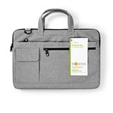 Notebooktáska | Vállpánt | 8 Tárolózseb | 15-16" | Szürke