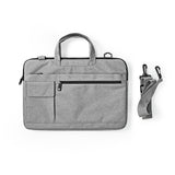 Notebooktáska | Vállpánt | 8 Tárolózseb | 15-16" | Szürke