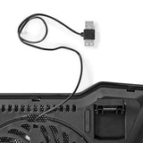 Notebook állvány | 1 | USB-áramellátású | Szögek száma: 2 | 17 " | 1500 rpm | LED