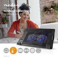 Notebook-állvány | max. 18" | Univerzális | Fekete