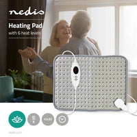 Fűtés Pad | Megfelelő: Egyetemes | 43 x 32 cm | 6 Hőbeállítások | Mosható | Túlmelegedés elleni védelem