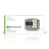 Inverter módosított szinuszhullám | Bemeneti feszültség: 24 V DC | Eszköz táp kimeneti csatlaakozó(k): 2 | 230 V AC 50 Hz | 2500 W | Kimenő csúcs teljesítmény: 5000 W | Aljzat típusa: F (CEE 7/3) | Csavaros Kapocs | Ezüst