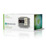 Inverter módosított szinuszhullám | Bemeneti feszültség: 24 V DC | Eszköz táp kimeneti csatlaakozó(k): 2 | 230 V AC 50 Hz | 2500 W | Kimenő csúcs teljesítmény: 5000 W | Aljzat típusa: F (CEE 7/3) | Csavaros Kapocs | Ezüst