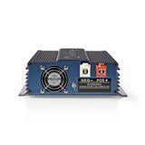 Inverter tiszta szinuszos | Bemeneti feszültség: 12 VDC | Eszköz táp kimeneti csatlaakozó(k): 1 | 230 V ~ 50 Hz | 1000 W | Kimenő csúcs teljesítmény: 2000 W | Aljzat típusa: F (CEE 7/3) | Csavaros Kapocs | Hatékonyság: 85 % | Tiszta Szinusz Hullám | Bizto