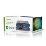 Inverter tiszta szinuszos | Bemeneti feszültség: 12 V DC | Eszköz táp kimeneti csatlaakozó(k): 1 | 230 V AC 50 Hz | 150 W | Kimenő csúcs teljesítmény: 300 W | Aljzat típusa: F (CEE 7/3) | Szivargyújtó Csatlakozó | Tiszta Szinusz Hullám | Biztosíték | Kék