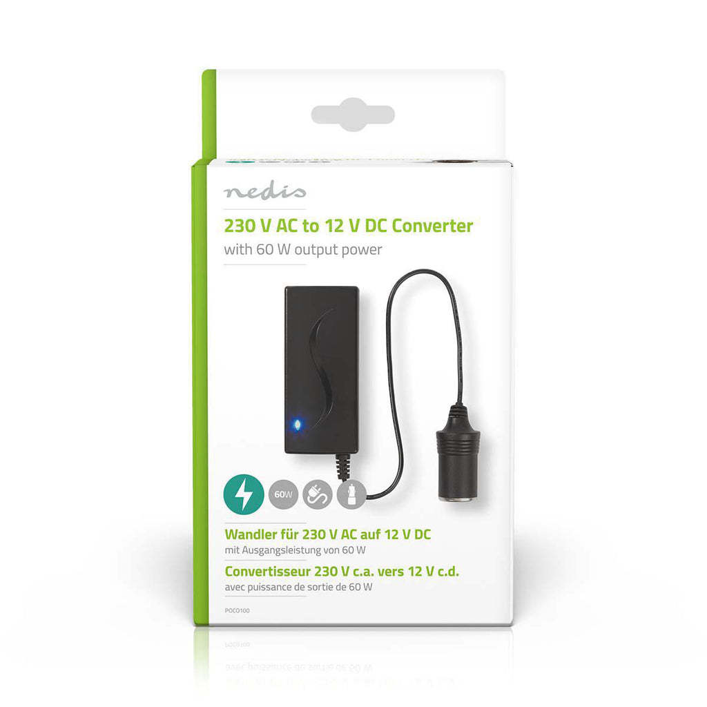 Áramátalakító | 230 V AC - 12 V DC | 60 W
