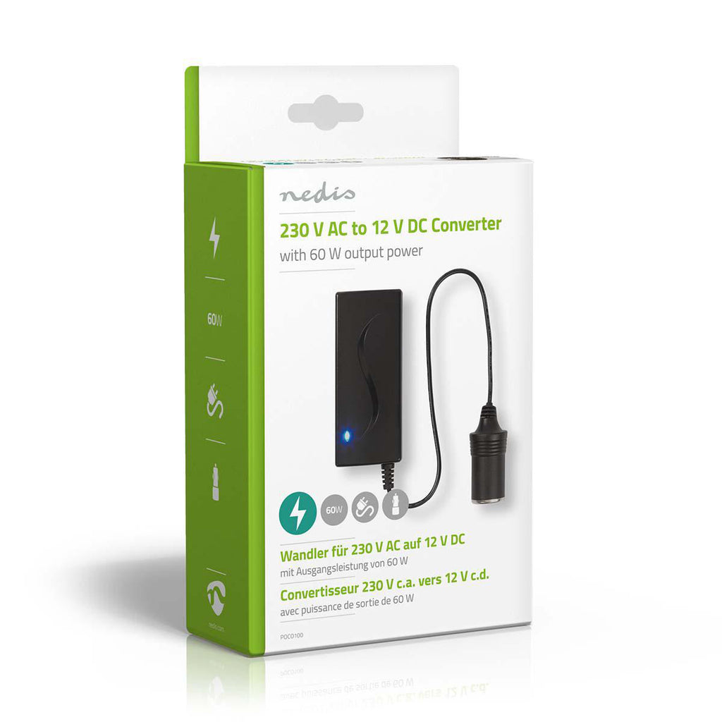 Áramátalakító | 230 V AC - 12 V DC | 60 W