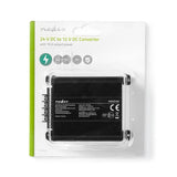 Teljesítmény Converter | Autós 12V Táp | 24 VDC | Kimeneti feszültség: 12 VDC | 120 W | Csavar Csatlakozó | Biztosítékkal ellátva | Fekete