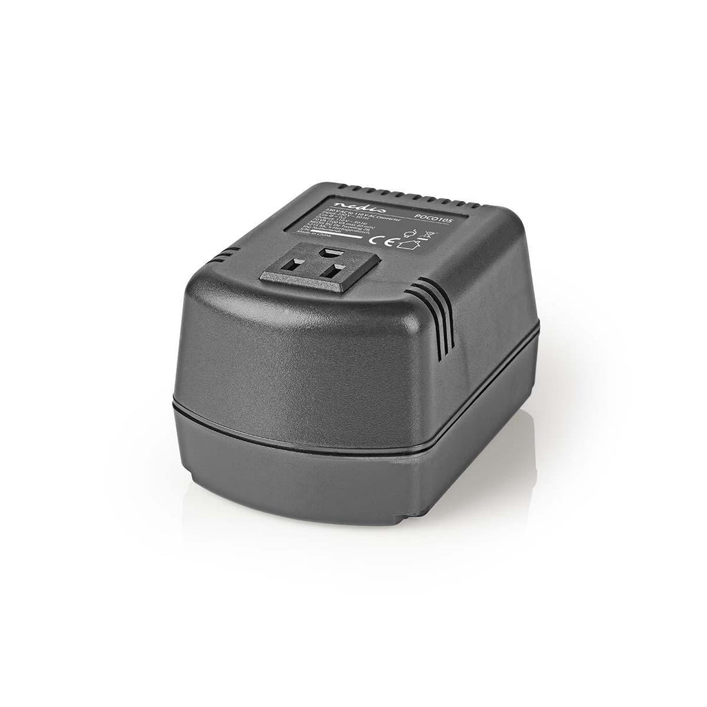 Áramátalakító | 230 V AC - 110V AC | 100 W | Földelt USA Kimenet