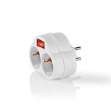 Elosztó | Kétutas | Be/ki | Fehér